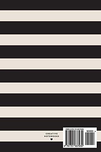 20182019: Black Stripe, July 2018  December 2019, 6 x 9 (2018 2019 18Month Daily Weekly Monthly Planner, Organizer, Agenda an,Used
