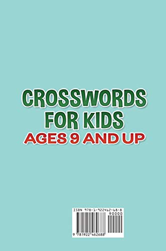 Crosswords for Kids Ages 9 and Up: Crosswords for Kids to Help Improve Vocabulary and Pass the Time,Used