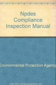 Npdes Compliance Inspection Manual,Used