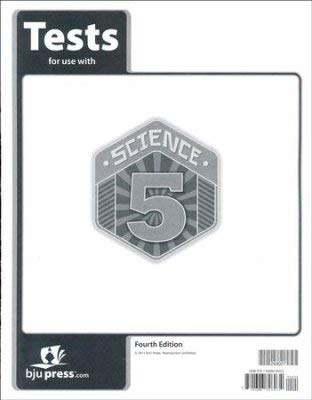 Science Tests Grade 5,Used