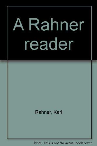 A Rahner reader,Used