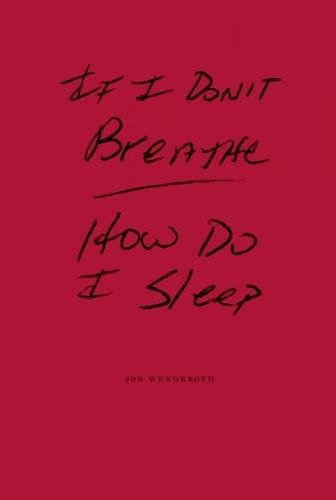 If I Don't Breathe How Do I Sleep (Wave Books),New