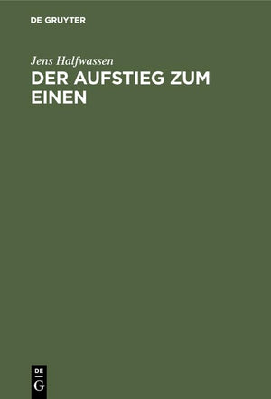 Der Aufstieg zum Einen: Untersuchungen zu Platon und Plotin (German Edition),Used