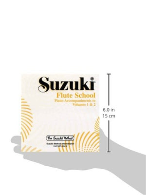Suzuki Flute School Piano Accompaniments to Volumes 1 & 2 (Suzuki Flute School, Vol 1 & 2),Used