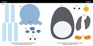 First Sticker Art: In the Ocean: Color By Stickers for Kids, Make 20 Animal Pictures! (Independent Activity Book, Perfect Easter,Used
