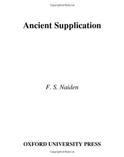 Ancient Supplication,Used