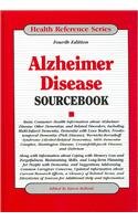 ALZHEIMER DISEASE SOURCEBOOK (Health Reference Series),Used