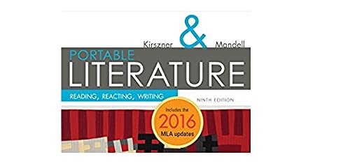 PORTABLE Literature: Reading, Reacting, Writing,Used