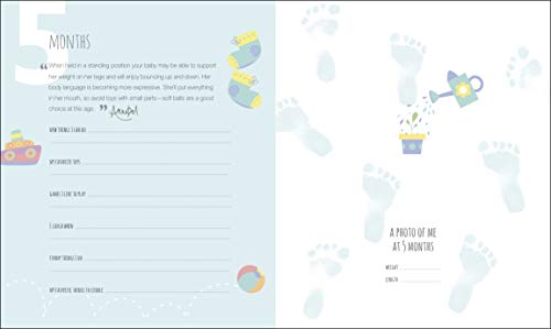 Baby's First Year: Memories for Life  A Keepsake Journal of Milestone Moments,New