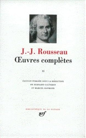 Rousseau: Oeuvres completes, tome 2 (French Edition),Used