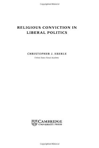 Religious Conviction in Liberal Politics,Used