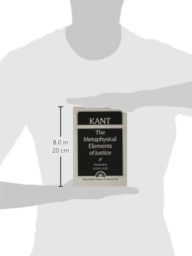 Kant: The Metaphysical Elements of Justice,Used