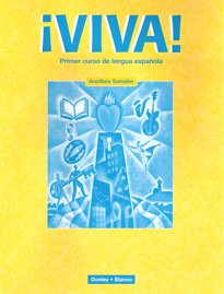 Viva: Primer Curso De Lengua Espanola Ancillary Sampler,Used