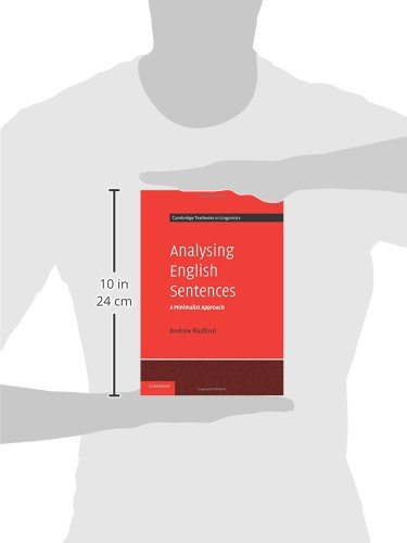 Analysing English Sentences: A Minimalist Approach (Cambridge Textbooks in Linguistics),New