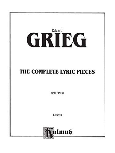 The Complete Lyric Pieces (Kalmus Edition),Used