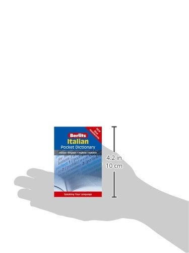 Italian Pocket Dictionary: ItalianEnglish/IngleseItaliano (Berlitz Pocket Dictionary),Used