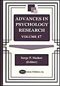 Advances in Psychology Research,Used