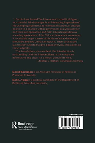 Yin Jiaqi and China's Struggle for Democracy (Chinese Studies on China),Used