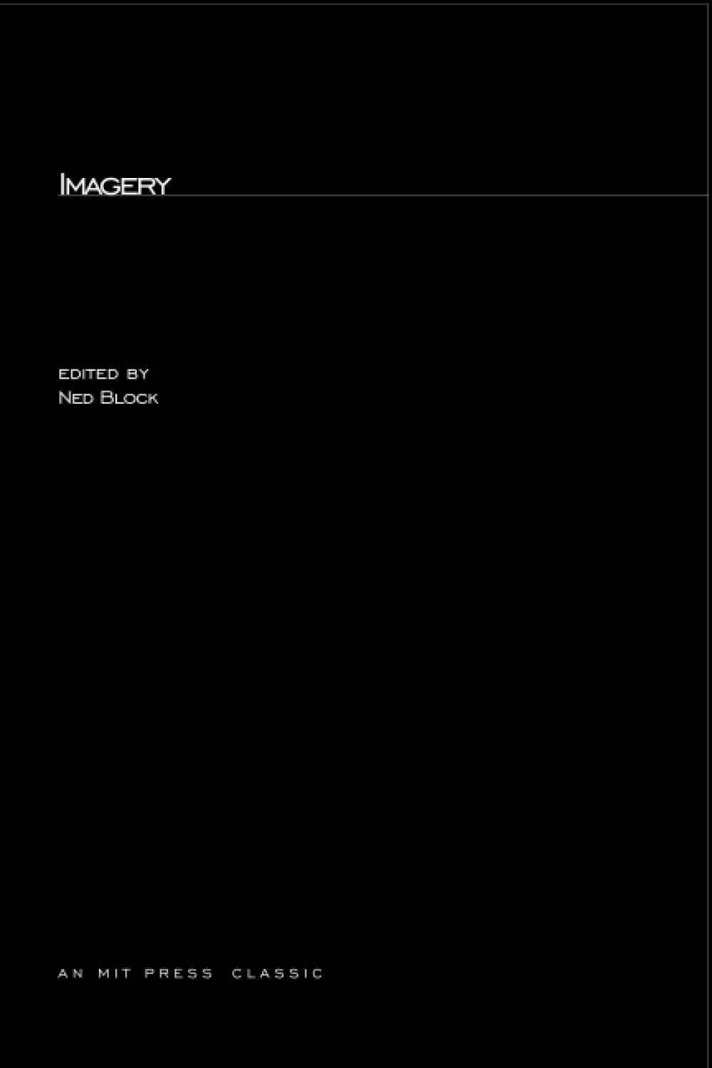 Imagery (Bradford Books),Used