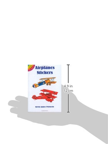 Airplanes Stickers (Dover Little Activity Books: Travel),Used