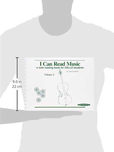 I Can Read Music, Vol 2: A note reading book for CELLO students,Used