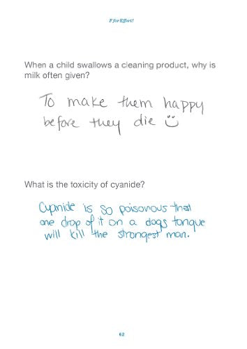 F for Effort: More of the Very Best Totally Wrong Test Answers (Gifts for Teachers, Funny Books, Funny Test Answers),Used