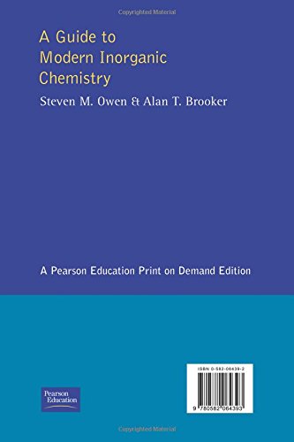 A Guide to Modern Inorganic Chemistry,Used