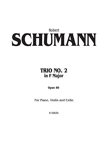 Trio No. 2, Op. 80 (Kalmus Edition),Used