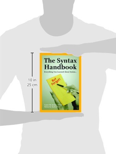 The Syntax Handbook: Everything You Learned About Syntax ...(but Forgot),Used