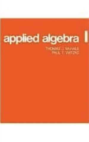 Applied Algebra I,Used