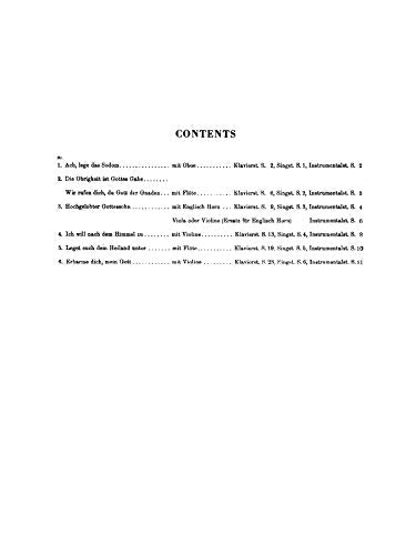 Contralto Arias, Vol 3: 6 Sacred (German Language Edition) (Kalmus Edition, Vol 3) (German Edition),Used