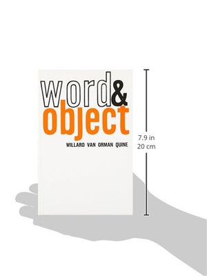 Word And Object,New