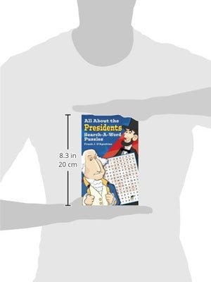 All About the Presidents SearchaWord Puzzles (Dover Kids Activity Books),Used