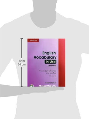English Vocabulary in Use Elementary with Answers and CDROM,Used