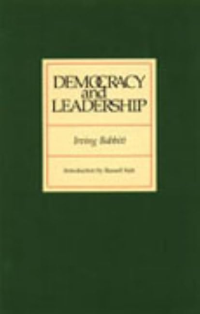 Democracy and Leadership,Used