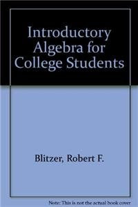 Introductory Algebra for College Students Plus MyMathLab Student Access Kit, 5th Edition,Used