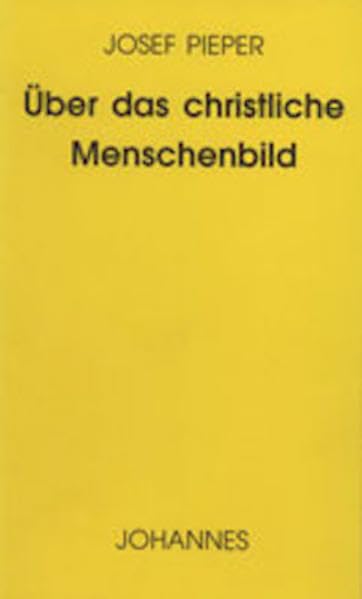 Uber das christliche Menschenbild (Kriterien) (German Edition),Used