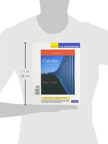 Calculus: Early Transcendentals, Single Variable, Books a la Carte Edition,Used