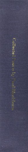 The Collected Poems of Paul Blackburn,Used