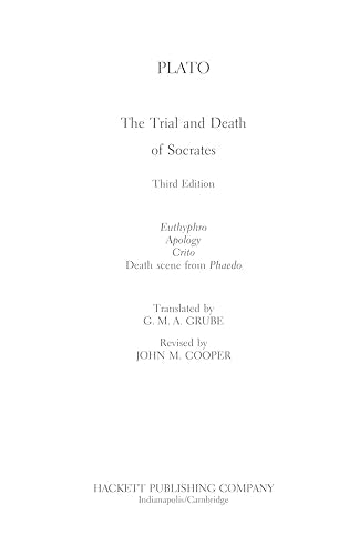 The Trial And Death Of Socrates,Used