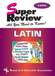 Latin Super Review (Super Reviews Study Guides),Used
