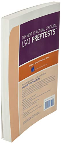 The Next 10 Actual, Official LSAT PrepTests (Lsat Series),New