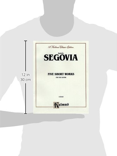 Five Short Works for the Guitar (Kalmus Edition),Used