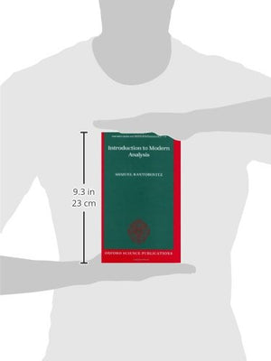 Introduction to Modern Analysis (Oxford Graduate Texts in Mathematics),Used