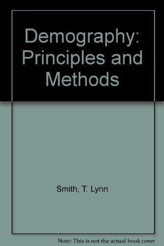 Demography: Principles and Methods,Used