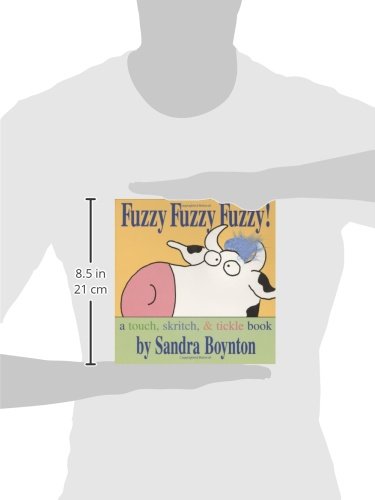 Fuzzy Fuzzy Fuzzy!: a touch, skritch, and tickle book (Boynton Board Books),Used