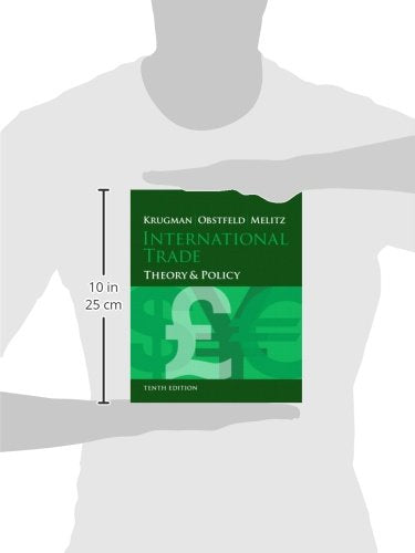 International Trade: Theory And Policy (10Th Edition),New
