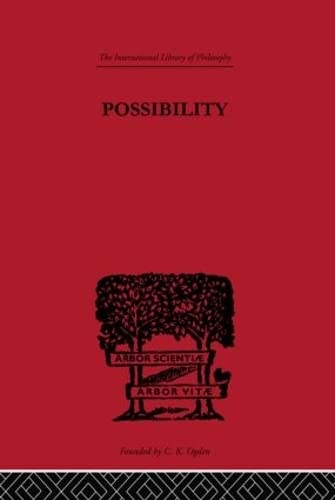 Possibility (International Library of Philosophy),Used