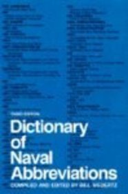 Dictionary of Naval Abbreviations,New