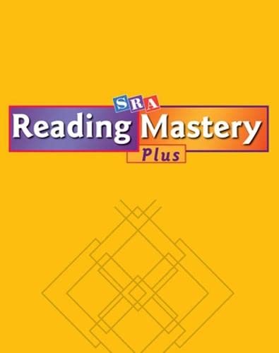 Reading Mastery Plus, Level 3, Workbook C (Package of 5) (READING MASTERY LEVEL III),Used